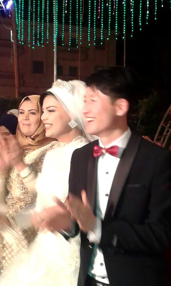 حفل زفاف بعيد الحب