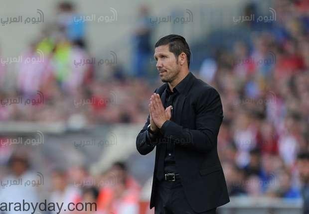 دييجو سيميوني مدرب فريق أتلتيكو مدريد