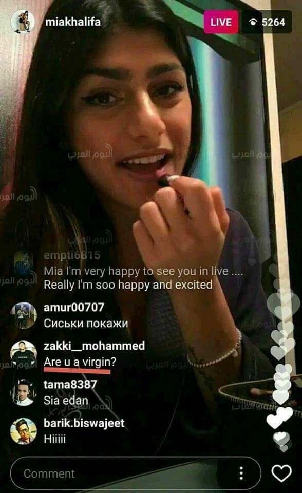سؤال محرج لمايا خليفة