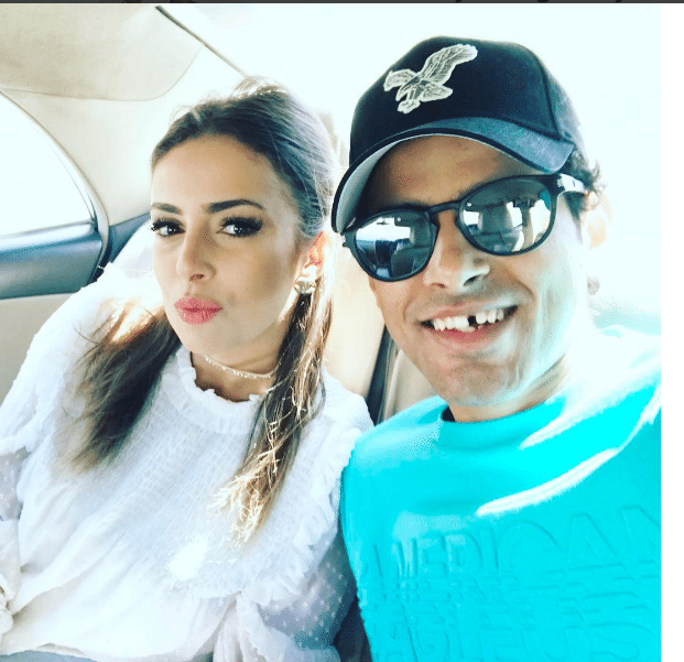 إسراء عبدالفتاح وحمدي ميرغني