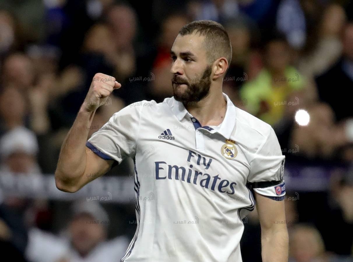 رئيس نادي ريال مدريد يمدح كريم بنزيمه