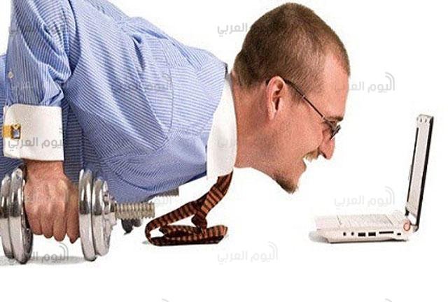 5 تمارين رياضية يمكن ممارستها في العمل