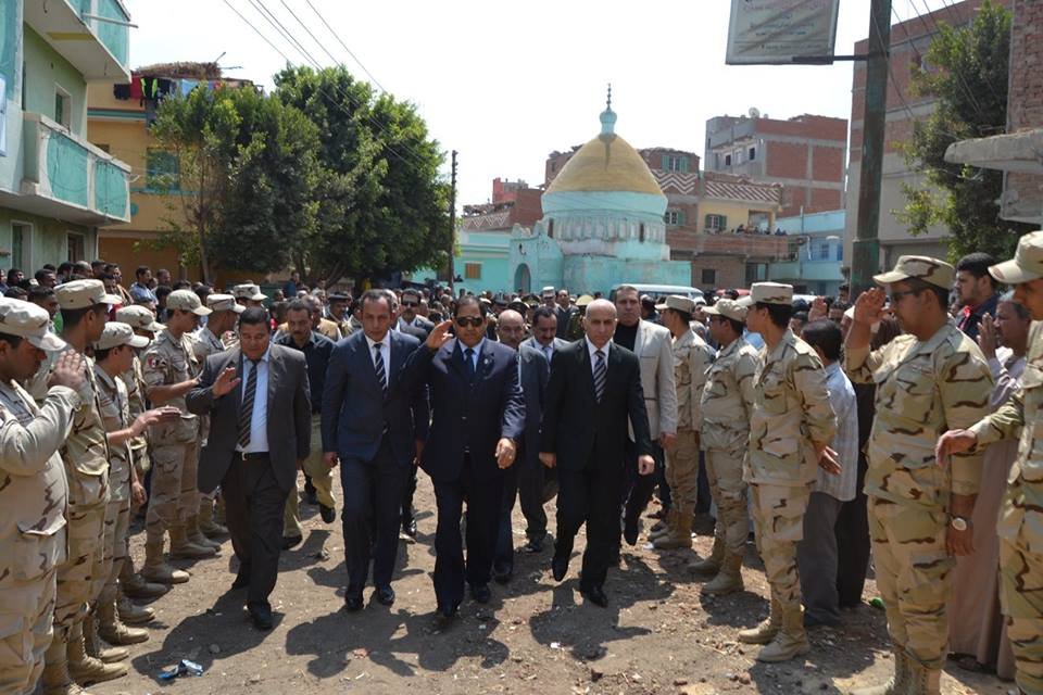 جنازة عسكرية لشهيد طنطا بحضور المحافظ..والوزارة تقرر إقامة سجن مركزي
