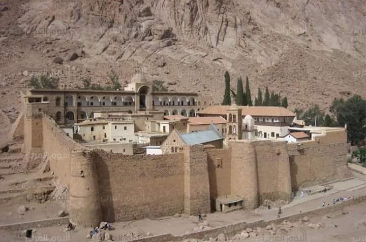 تفجير دير سانت كاترين