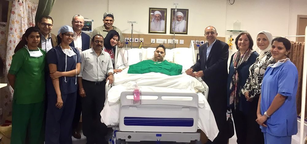 إيمان برفقة مساعد وزير الخارجية