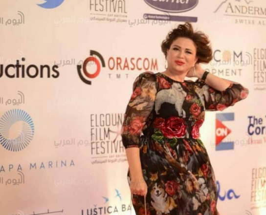 فستان إلهام شاهين