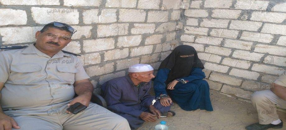 عجوز يذبح زوجته