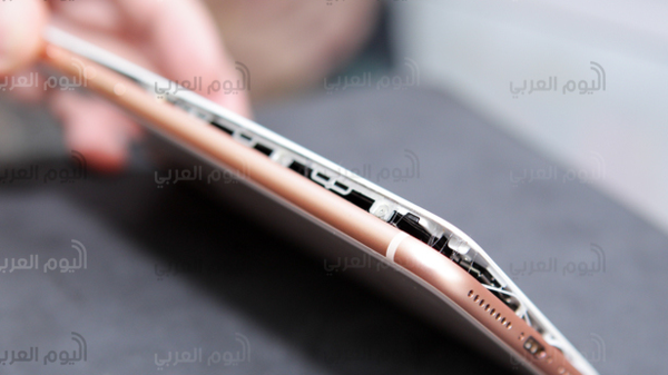 انفجار آيفون 8بلس